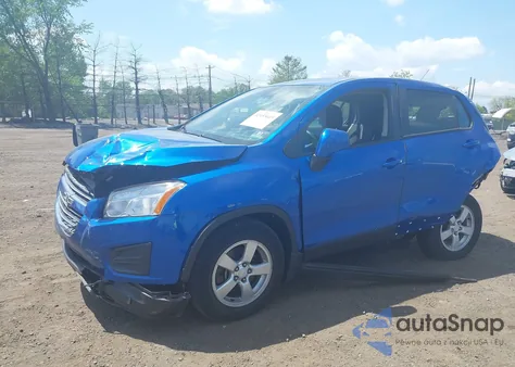 2015 Chevrolet Trax 1Ls z USA, uszkodzony, nr VIN KL7CJPSB8FB107177